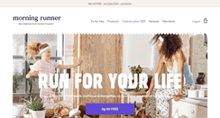 Desktop Screenshot of morningrunner.com